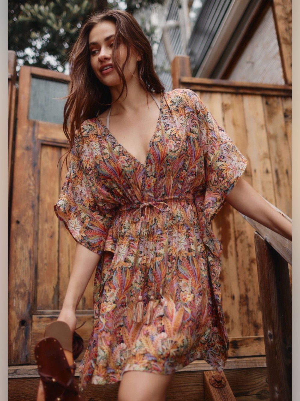 Rujuta Sheth Cinched Kaftan One Size - C65-004